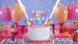 Animated Happy Birthday To You Song [upl. by Scandura]