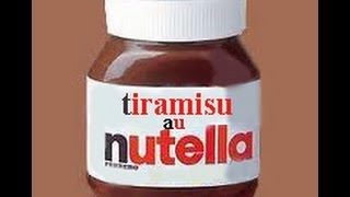 Recette du tiramisu au nutella [upl. by Nas]