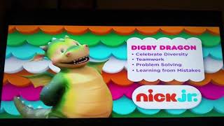 Nick Jr Digby Dragon Curriculum Board 2017 [upl. by Rennane297]