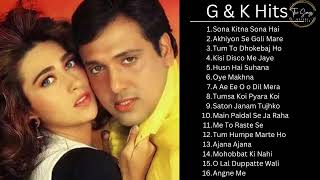 Govinda amp Karishma Kapoor 💞 90s Block Buster Romantic💖 Hit Songs Collection 💘 Govinda Hit Songs [upl. by Einnoc691]