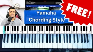 Unplugged Chording  Free Download  New Yamaha Style [upl. by Dnaltruoc220]