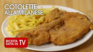 COTOLETTA ALLA MILANESE di Benedetta Rossi  Ricetta TV Fatto in Casa per Voi [upl. by Paterson]