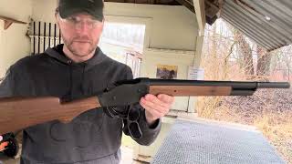 REVIEW Model 1887 Lever Action Shotgun  FOAM BLASTER [upl. by Mallin503]