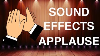 Clapping Sound Effects  Applause  Audience  Crowd Sound Effect [upl. by Laroc]