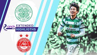 Celtic vs Aberdeen  Extended Highlights  SPFL  CBS Sports Golazo  Europe [upl. by Sacttler911]