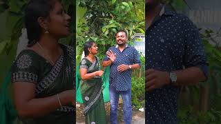 Akka Annanaukku Lady Getup Pottu Viduvanga 🤣 shorts husbandwifecomedy prankvideo prank funny [upl. by Alba]