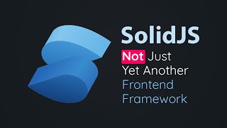 Is SolidJS the better ReactJS [upl. by Jackson]