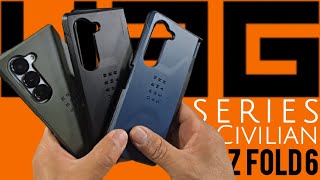 UAG Civilian Case Series wHinge Protection for Samsung Galaxy Z Fold 6 [upl. by Oinegue]