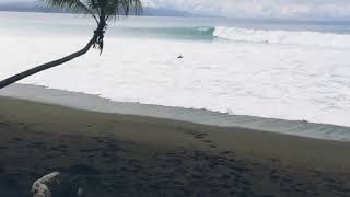 Surfing Matapalo Puerto Jimenez Costa Rica 2020 [upl. by Netsew]