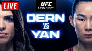 🔴 UFC VEGAS 61  DERN vs YAN  BROWN vs TRINALDO Fight Night Live Stream Watch Along [upl. by Araminta]