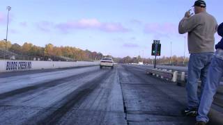 ATI Dodge Challenger Drag Pak Testing at MIR AASA weight [upl. by Retrac293]