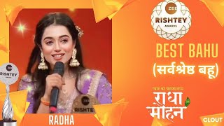 Zee Rishtey Awards 2024 Winners List  ज़ी रिश्ते अवार्ड्स 2024 विजेताओं की सूची  Zee Awards [upl. by Aedni]