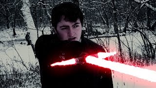 Kylo Ren Lightsaber Test [upl. by Einamrej]