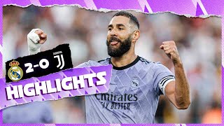 HIGHLIGHTS  Real Madrid 20 Juventus  Los Angeles [upl. by Yeldarb]