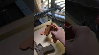 3D Printed 19X Gun DeskPop Holster [upl. by Ennoid]