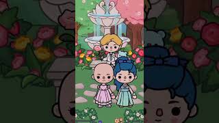 The baldheaded princess was elected queen👸🏻🤴🏻😱🥰 tocalifeworld tocaboca shorts [upl. by Pegasus]