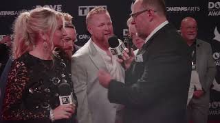 GMA Dove Awards Red Carpet Interview  TrueSong [upl. by Enaek130]