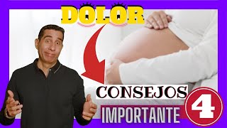 😱 4 Cosas que Necesitas SABER sobre el DOLOR en el Embarazo🤰🏻 [upl. by Lateh]