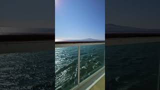 Peaceful and relaxing oceanview balcony of the Navigator of the Seas from Royal Caribbean [upl. by Ahseinat520]