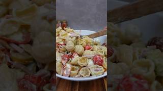 Salade de Pâtes froide parfaite pour l’été  🤤☀️salade pates recetteete saladedepates food [upl. by Ohnuj371]