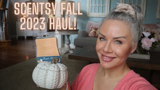 Scentsy Fall 2023 Haul  Lets check out some new warmers and wax melts [upl. by Eirol]