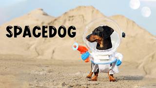 Ep 3 SPACEDOG Crusoe amp The Giant Bone  Funny Dachshund in Space [upl. by Gertrudis]