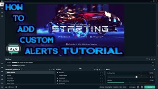 The Fastest and Easiest Way to add Custom Alerts On Streamlabs Obs [upl. by Aderfla]