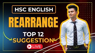 HSC Rearrange Class amp Top 12 Suggestion🔥  HSC English [upl. by Enyale]