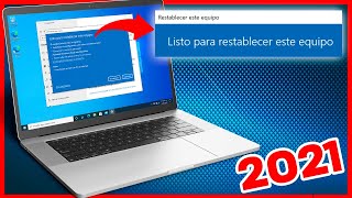 Cómo RESTABLECER MI PC WINDOWS 10  ACTUALIZADO [upl. by Airekahs]