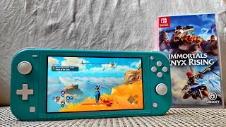 Immortals Fenyx Rising Nintendo Switch Lite Gameplay [upl. by Serafine845]