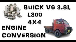 1985 4x4 L 300 V6 38L COMMODORE ENGINE CONVERSION  Part 1 [upl. by Benenson974]