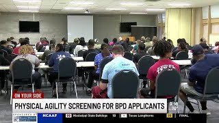 Physical agility screening for Birmingham PD applicants [upl. by Inalel295]