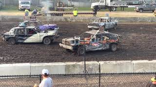 61723 Sangamon County Fair Demo Derby Bone Stock Fullsize [upl. by Adnyc597]