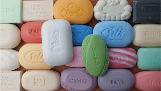 ASMR SOAP HAUL Opening sound mini tappingASMR SATISFYING VID [upl. by Corissa]