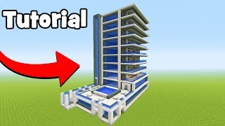 Minecraft Tutorial How To Make A Hotel [upl. by Naujahs]