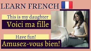 Everyday Life Common FRENCH PHRASES Every Learner Must Know  Speak French Fluently  Learn French [upl. by Alba]