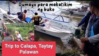 Trip to Calapa Taytay Palawan  Riding Boat Joyrald Trip [upl. by Nerej]