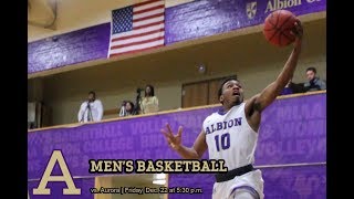 NCAA Mens Basketball  Aurora University vs Albion College [upl. by Hike381]