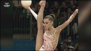 Yulia Barsukova RUS ball OG 2000 Sydney final [upl. by Vowel]