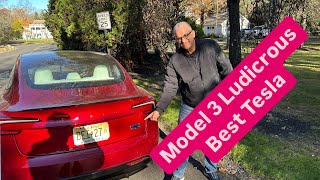 I Test Drove The Model 3 Ludicrous Best Tesla Ever [upl. by Aihseit]