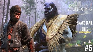 YAOGUAI SNAKE TRAIL CHIEF GUANGMOU FIGHT  BLACK MYTH WUKONG GAMEPLAY 5 [upl. by Shelden]