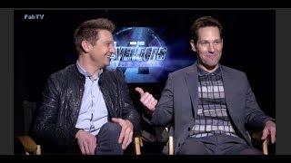 Avengers Endgame with Jeremy Renner amp Paul Rudd [upl. by Nabal]