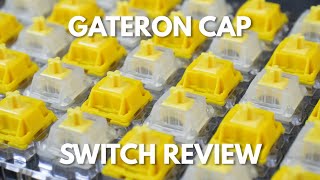 Gateron Cap Switches or MilkyTop Yellows  Review [upl. by Bennett630]