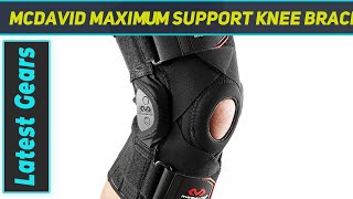 McDavid Maximum Support Knee Brace with Hinges  Review 2023 [upl. by Sallee493]