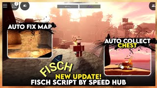 NEW UPDATE Fisch Script  Auto Collect Treasure Chest  Auto Fix Map  Auto Farm Fish amp More [upl. by Enyr]