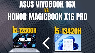 asus vivobook 16x vs honor magicbook x16 pro 🔥 Best Laptop Under 50k 🤑 [upl. by Amrac290]