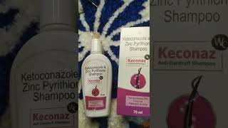 Keconaz Ketoconazole and Zinc Pyrithione Shmpoo  AntiDandruff Shampoo shorts antidandruffshampo [upl. by Nahbois]