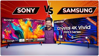 Sony vs Samsung 📺 Sony BRAVIA 2 Vs Samsung Crystal 4K Vivid  43quot 4K Smart TV Comparison 🔥 [upl. by Schaefer]