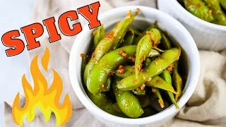 Bring the heat with easy to make SPICY EDAMAME [upl. by Hailee]