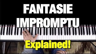 Chopin Fantasie Impromptu Op 66 Piano Tutorial Fantaisie [upl. by Cassandry]